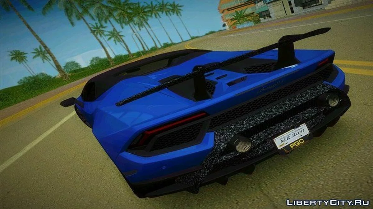 Lamborghini Huracan Performante Spyder / GTA Vice City