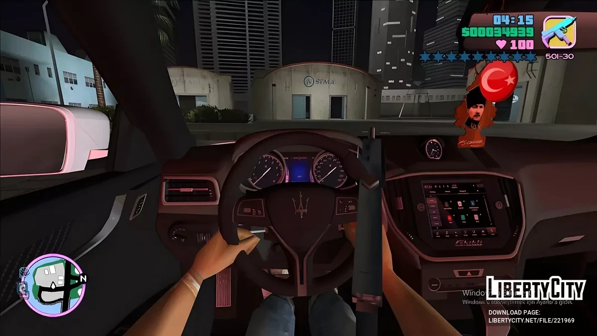 Maserati Ghibli / GTA Vice City