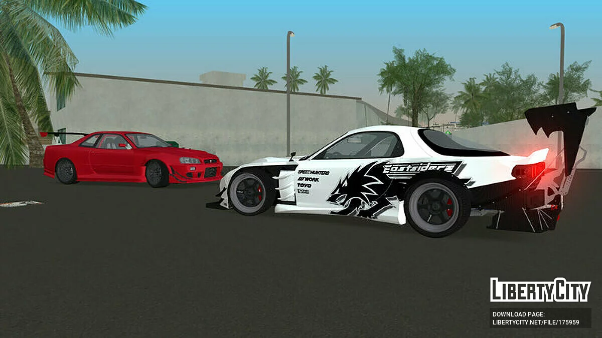 Mazda RX-7 '93 'KRC Japan' / GTA Vice City