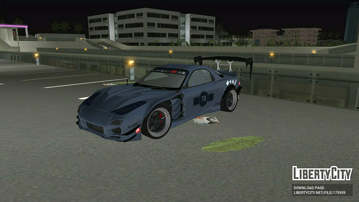 Mazda RX-7 '93 'KRC Japan' / GTA Vice City