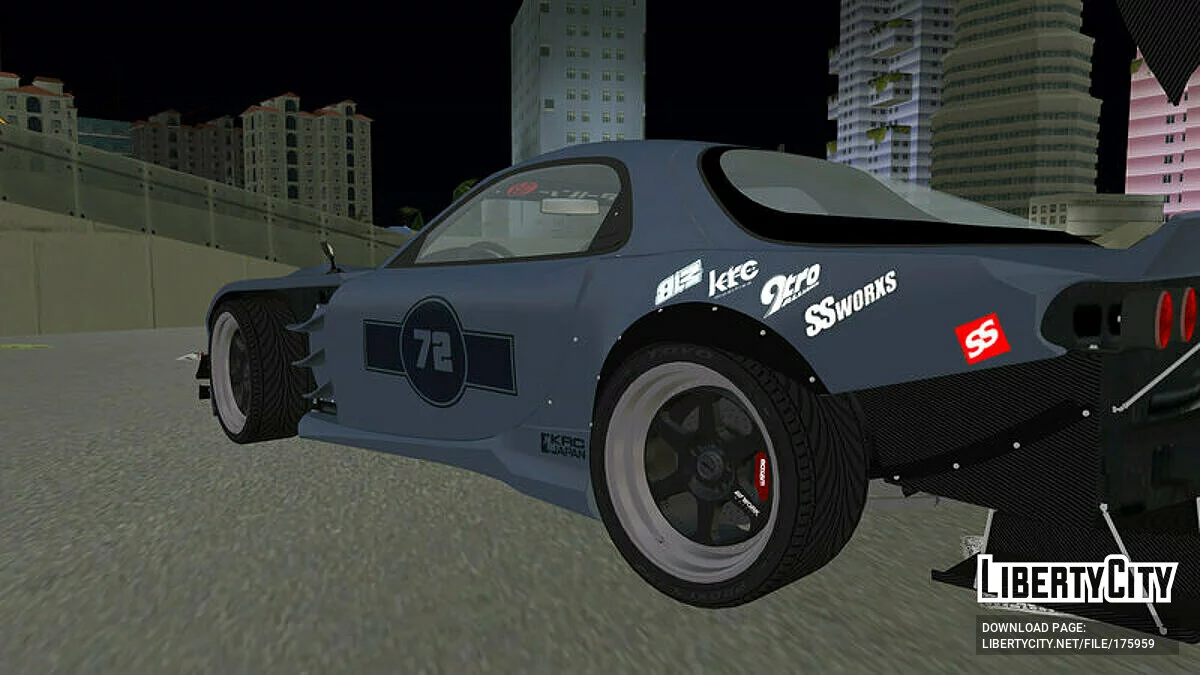 Mazda RX-7 '93 'KRC Japan' / GTA Vice City