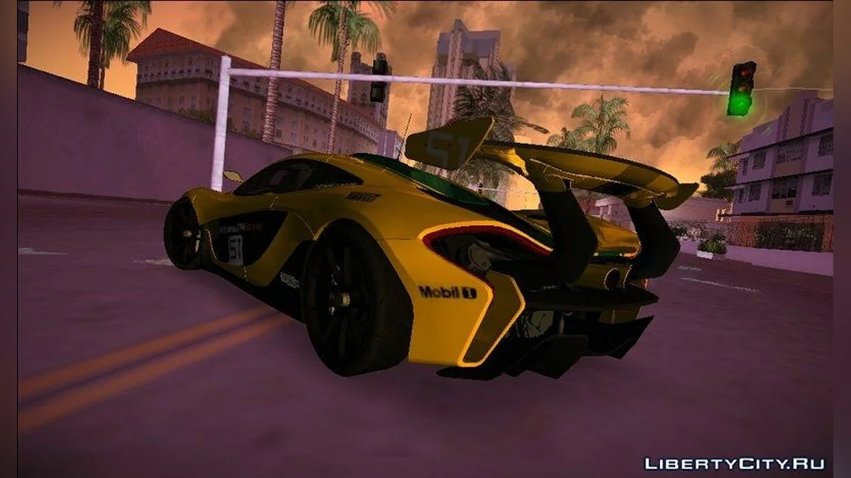 Mclaren P1 GTR 2015 / GTA Vice City
