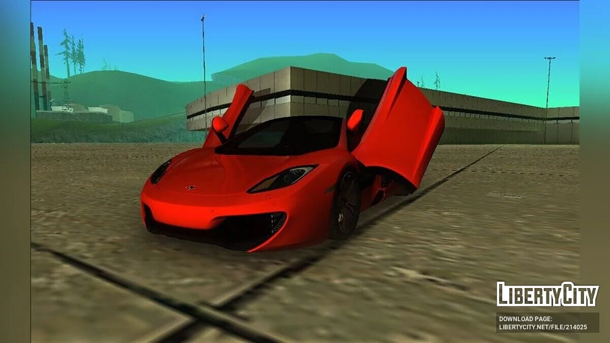 McLaren MP4-12C Spider / GTA Vice City