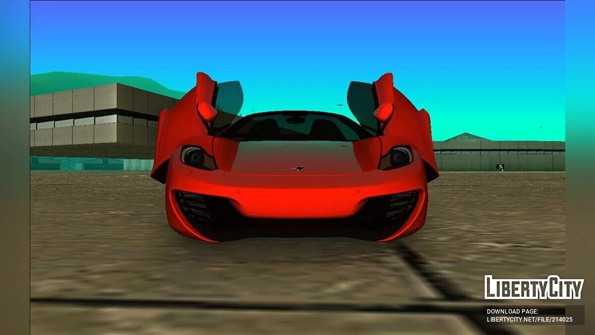 McLaren MP4-12C Spider / GTA Vice City