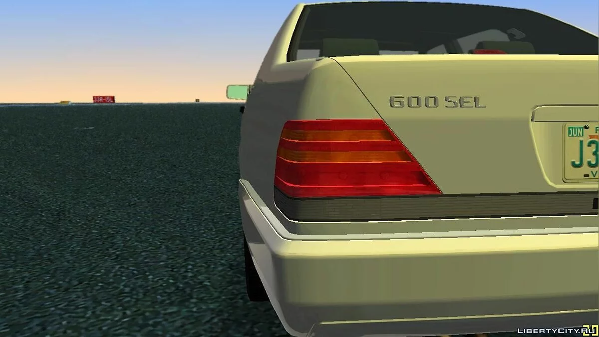 Mercedes-Benz 600SEL (W140) '91 para VC / GTA Vice City