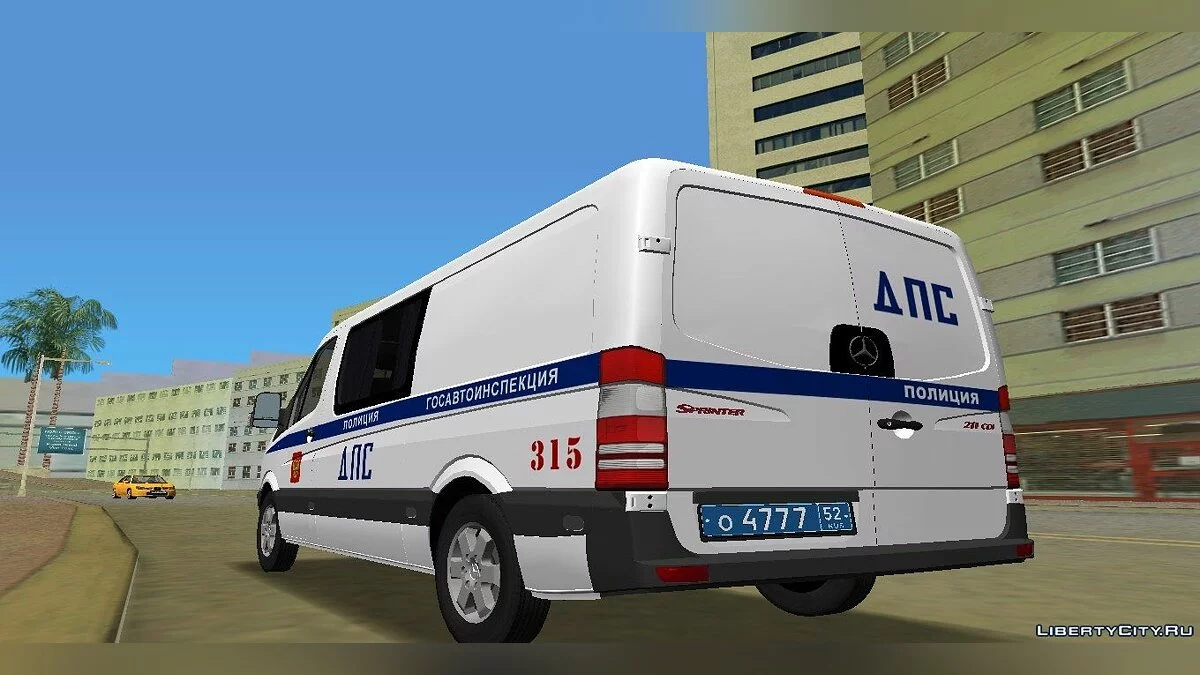 Mercedes-Benz Sprinter 211 CDI ДПС / GTA Vice City