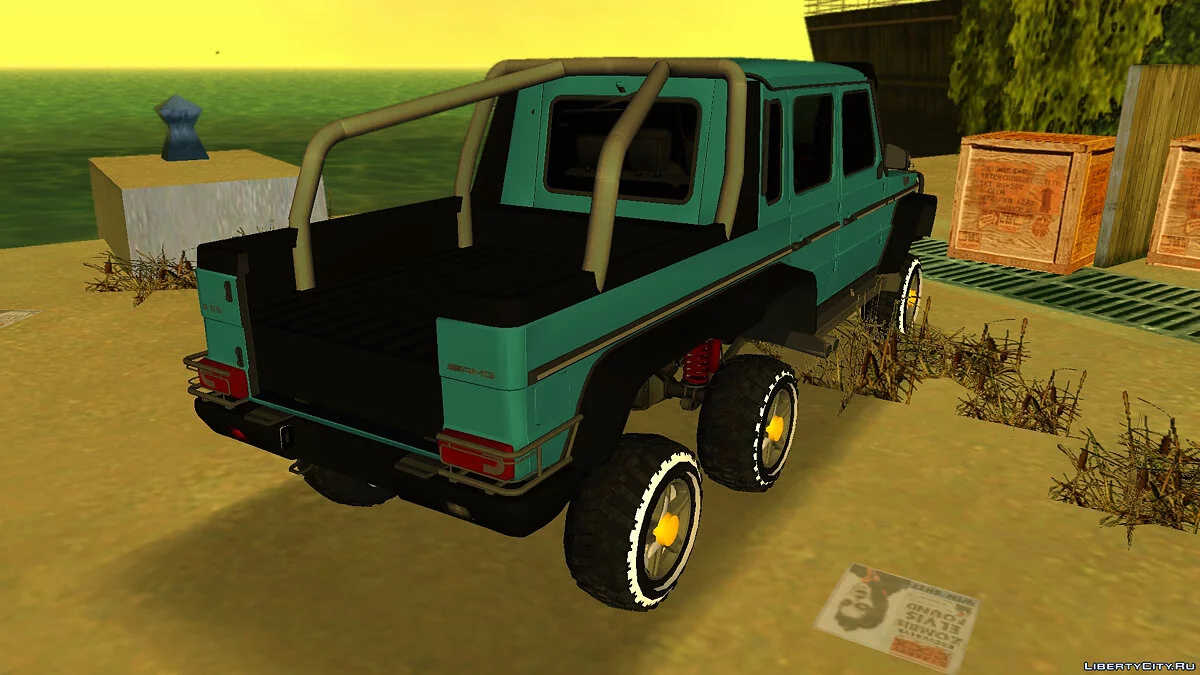 Mercedes-Benz G63 AMG 6X6 / GTA Vice City