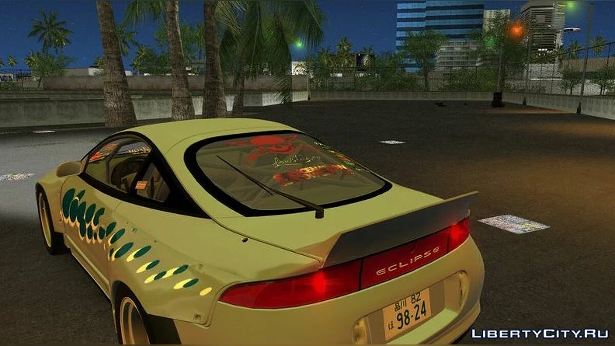 Mitsubishi Eclipse GSX Widebody / GTA Vice City