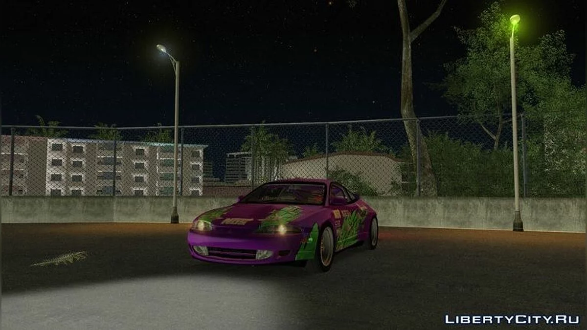 Mitsubishi Eclipse GSX Widebody / GTA Vice City