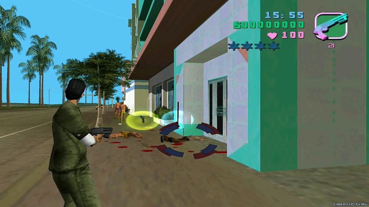 Томмі в одязі Тревора / GTA Vice City