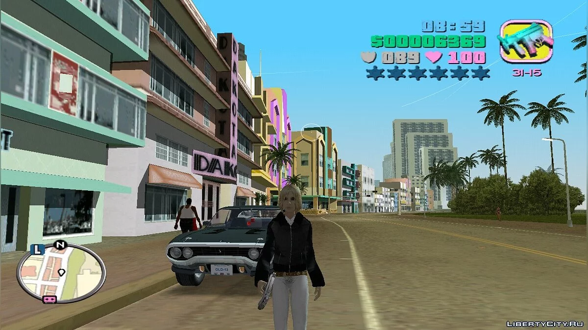 Personnage Jouable "Blonde" / GTA Vice City