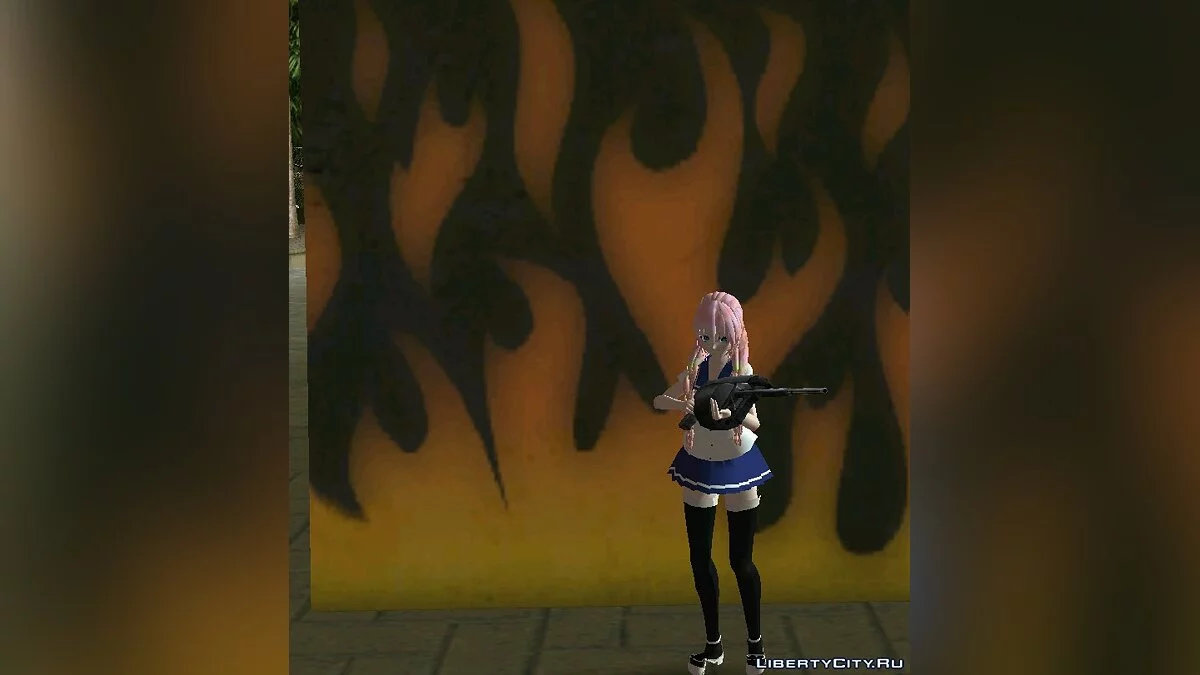 Anime Skins Pack #1 / GTA Vice City
