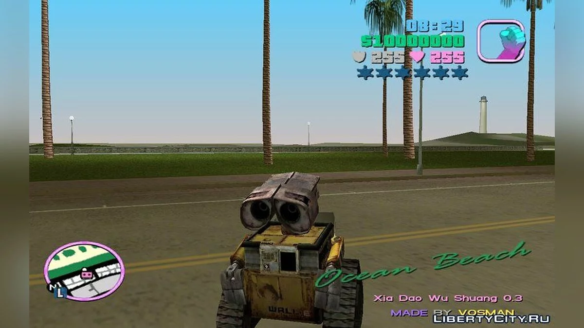 WALL-E / GTA Vice City