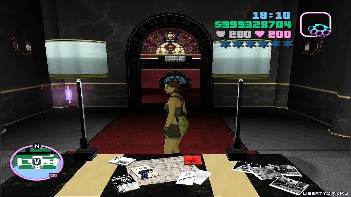 Jill Valentine Dari Resident Evil 3 / GTA Vice City