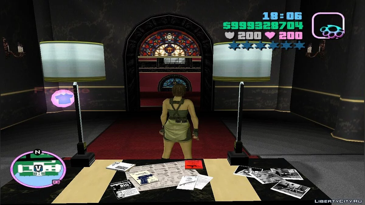 Jill Valentine Dari Resident Evil 3 / GTA Vice City