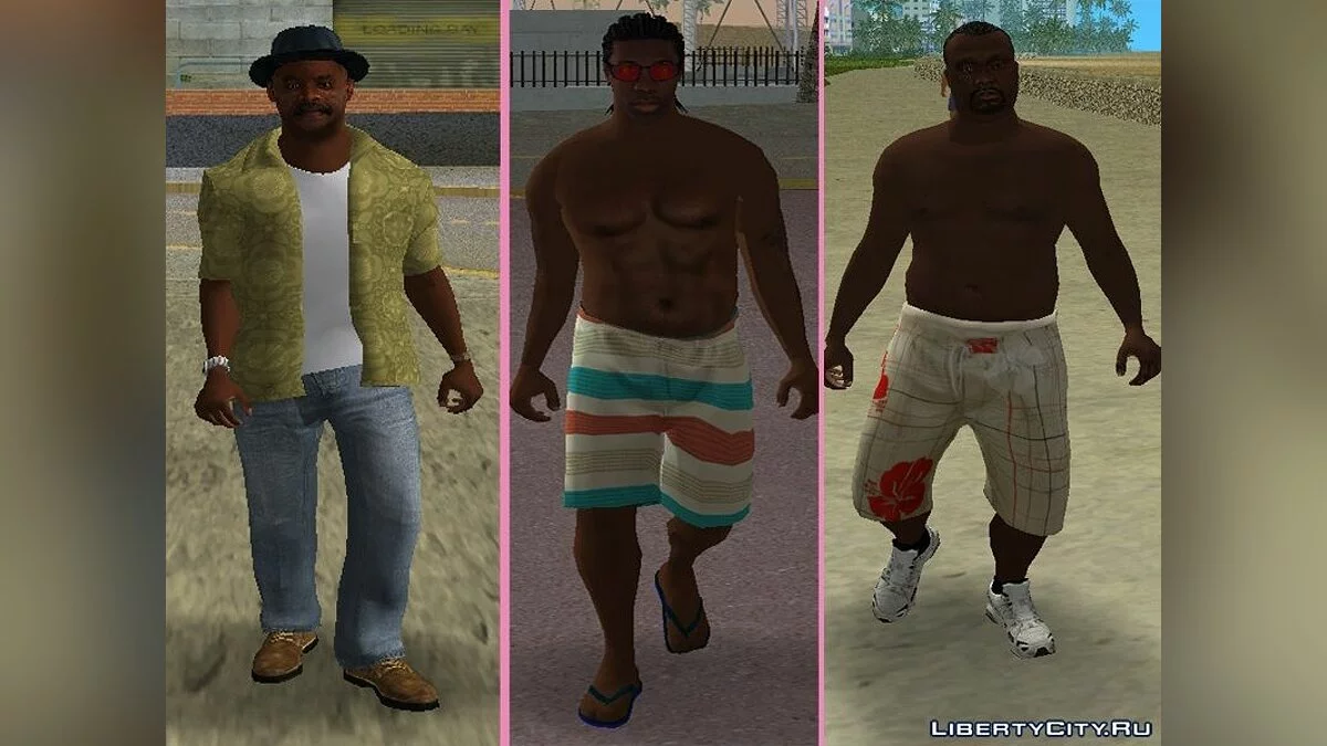 Nuevos personajes - colección 1 hombres / GTA Vice City