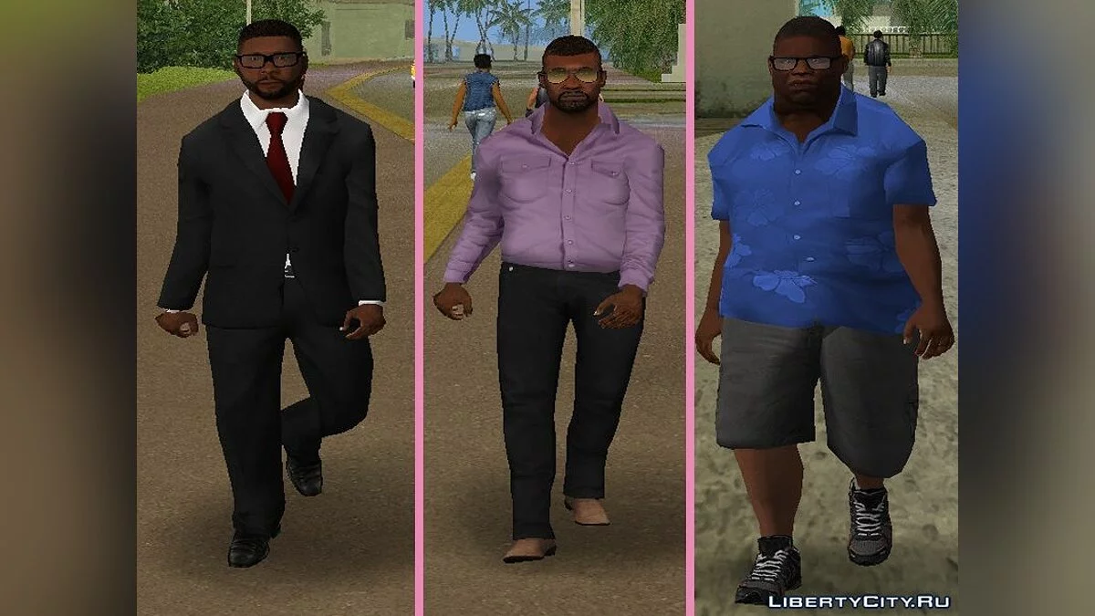 Nuevos personajes - colección 1 hombres / GTA Vice City
