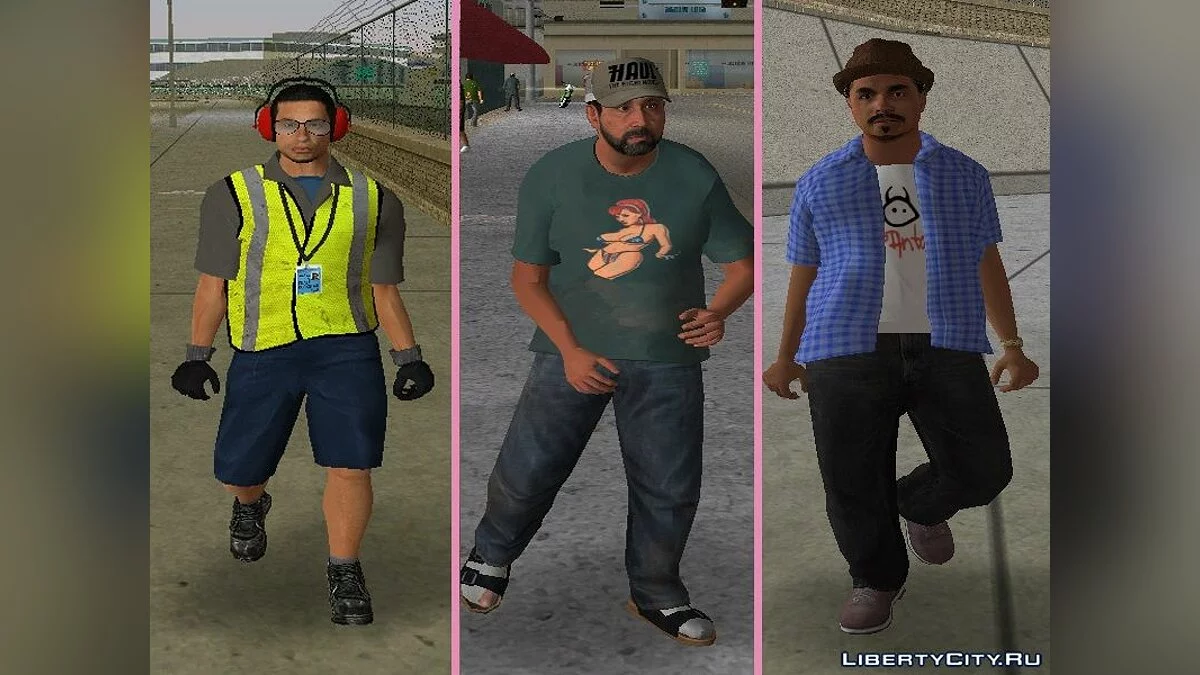 Nuevos Personajes - Paquete 2 Hombres / GTA Vice City
