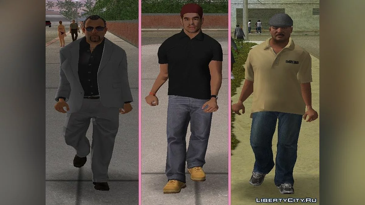 Nuevos Personajes - Paquete 2 Hombres / GTA Vice City