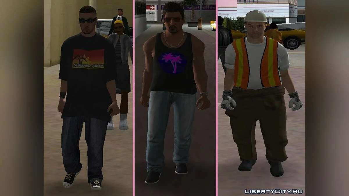 Neue Charaktere - Männerpaket #3 / GTA Vice City