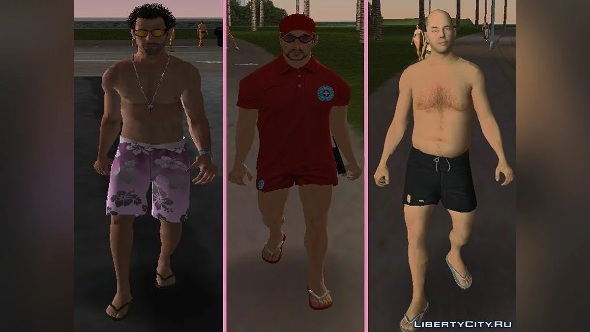 Neue Charaktere - Männerpaket #3 / GTA Vice City