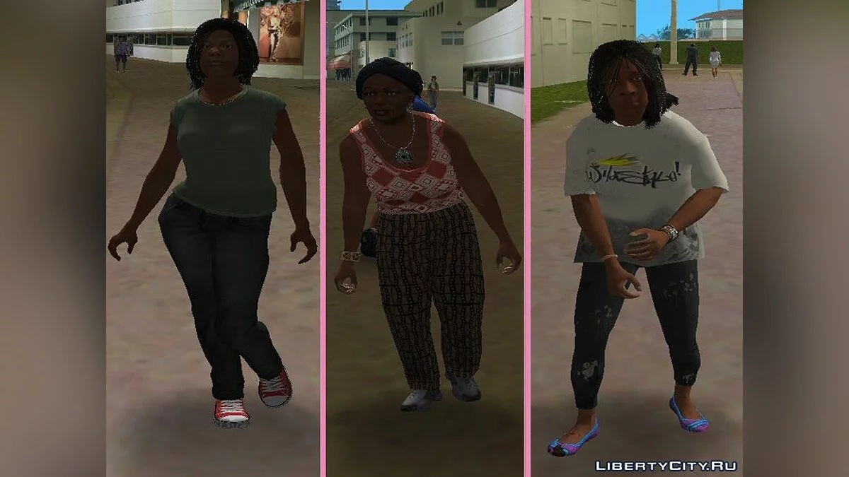 New Characters - Women Collection #1 / GTA Vice City