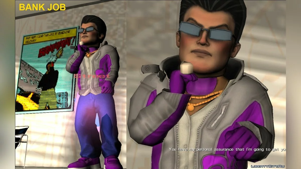 Jugadora femenina de Saints Row The Third y IV / GTA Vice City