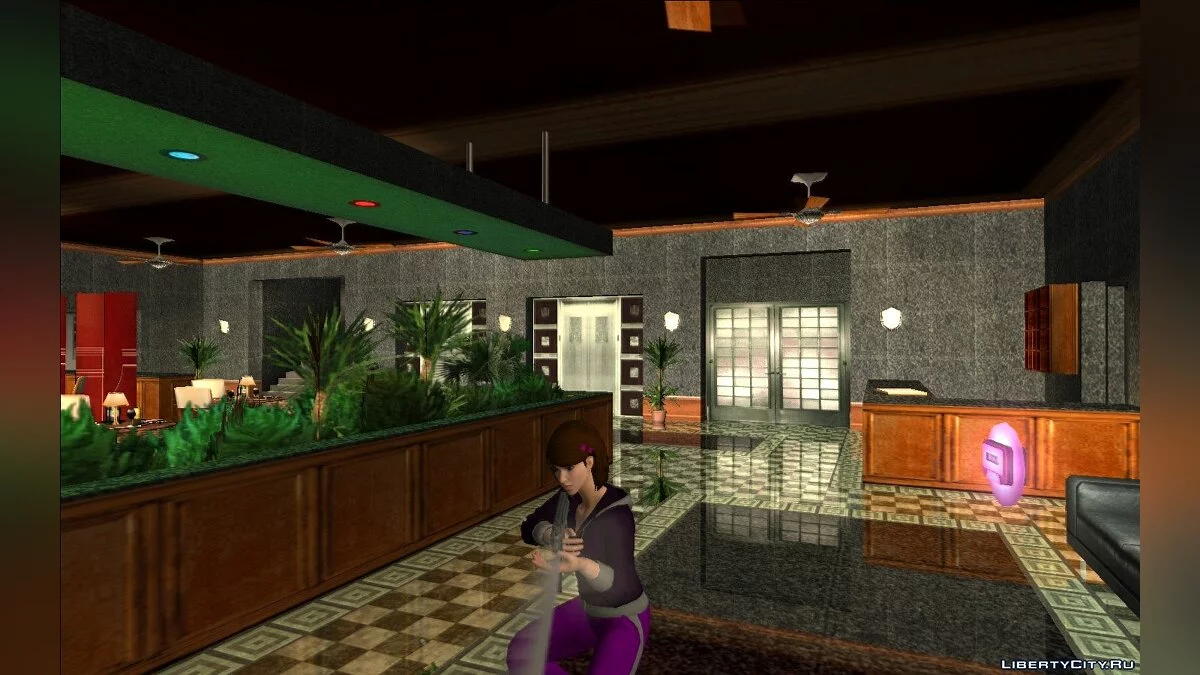 Jugadora femenina de Saints Row The Third y IV / GTA Vice City