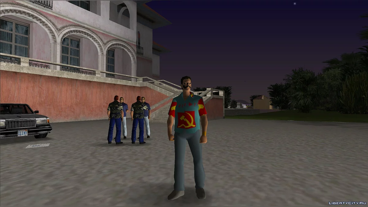 Tommy on low megabytes made in the USSR / GTA Vice City