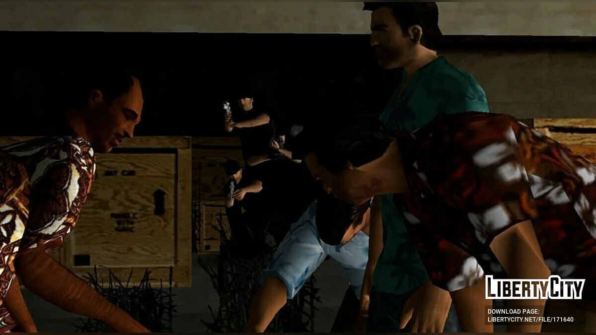 Characters in Vice City Stories style / GTA Vice City