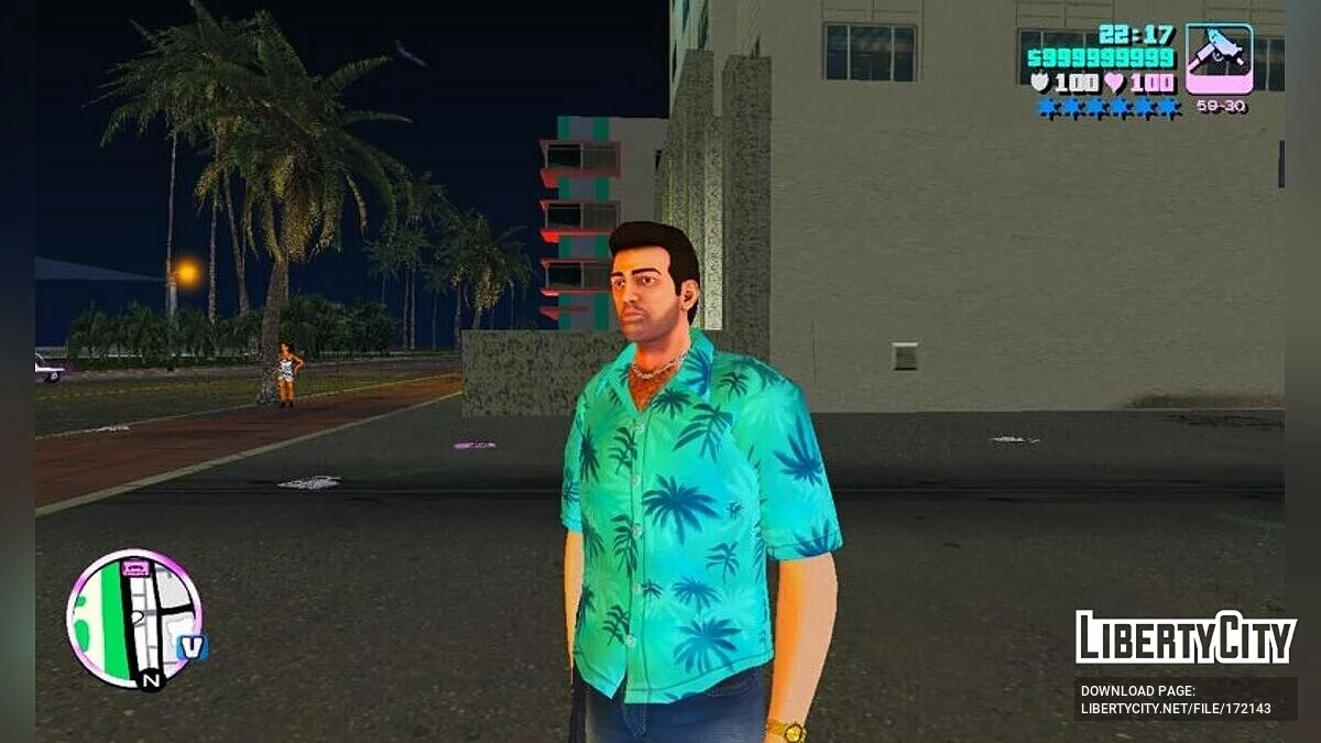 Томмі Версетті з Definitive Edition / GTA Vice City