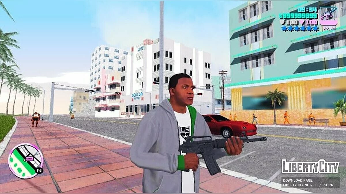 来自 GTA 5 的富兰克林·克林顿 / 侠盗猎车手:罪恶都市