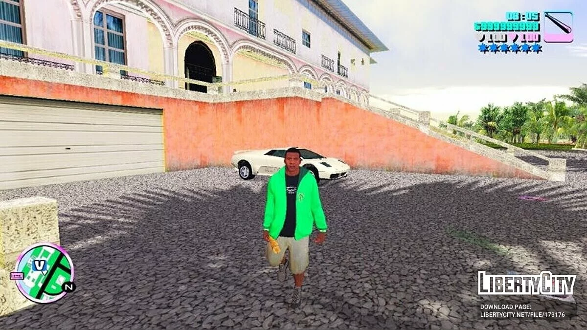 来自 GTA 5 的富兰克林·克林顿 / 侠盗猎车手:罪恶都市