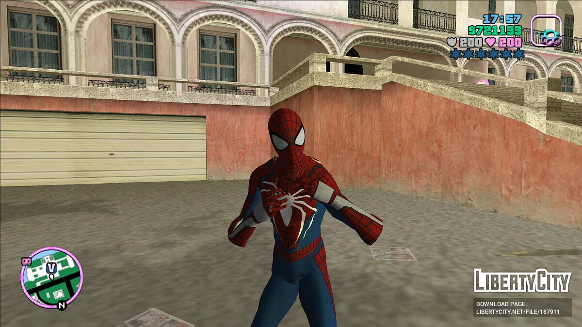 Spider-Man Skinpack / GTA Vice City