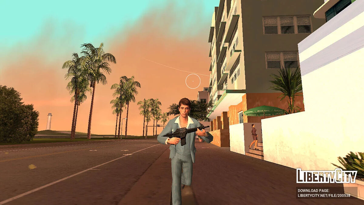 Tony Montana en traje azul / GTA Vice City