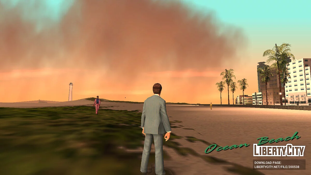 Tony Montana en traje azul / GTA Vice City