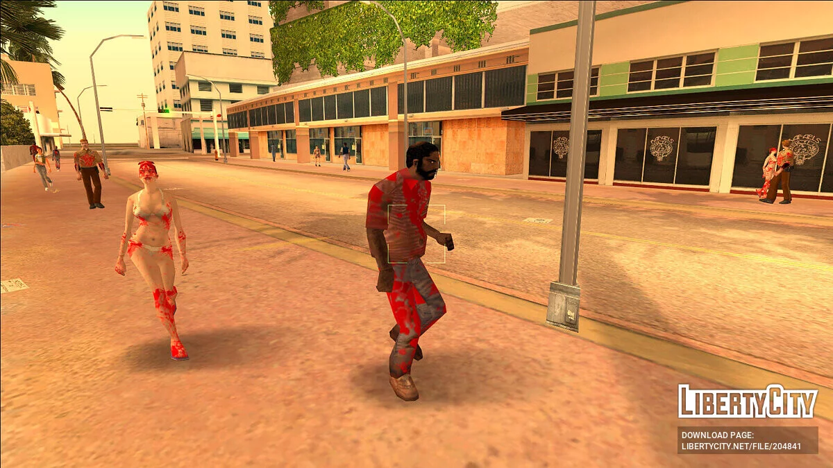 Paket infizierter Skins / GTA Vice City
