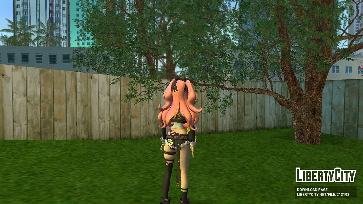 Nicole (Zenless Zone Zero) + зброя / GTA Vice City