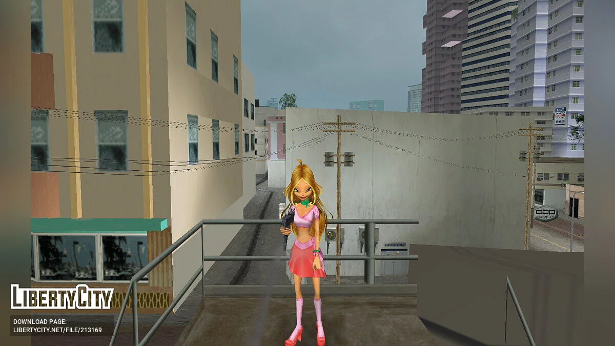 DDR Winx Club Full Characters pack / GTA Vice City