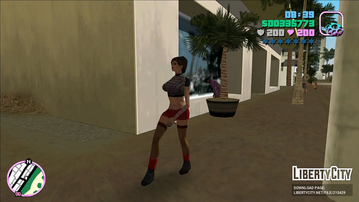 Huge Female Breasts from Vice City VHS Edition / GTA Vice City