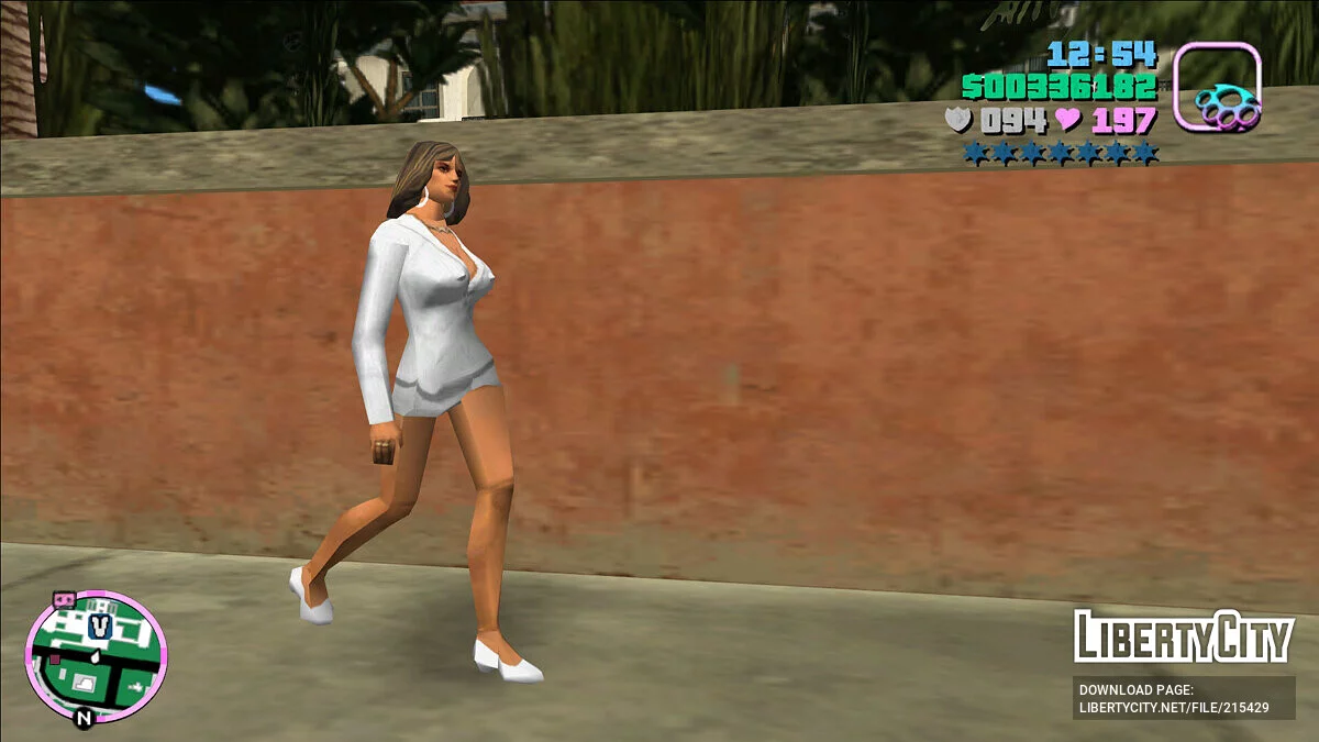 Huge Female Breasts from Vice City VHS Edition / GTA Vice City