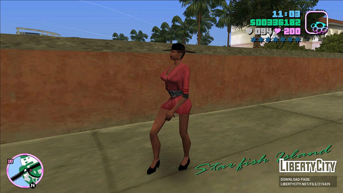 Huge Female Breasts from Vice City VHS Edition / GTA Vice City