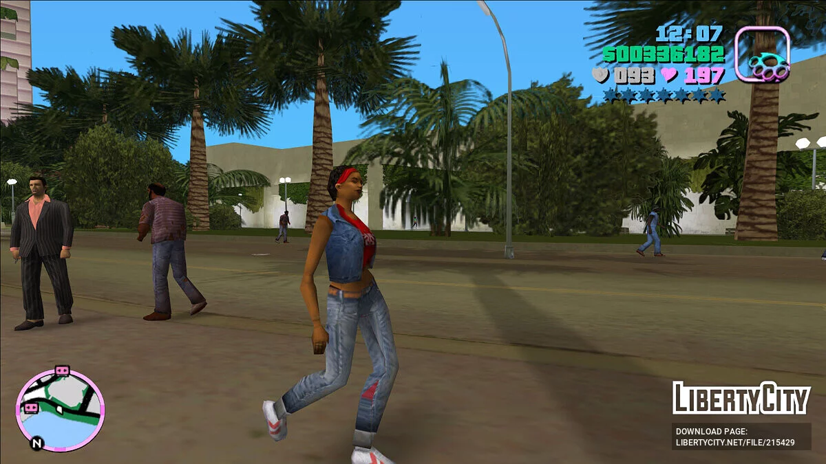 Huge Female Breasts from Vice City VHS Edition / GTA Vice City