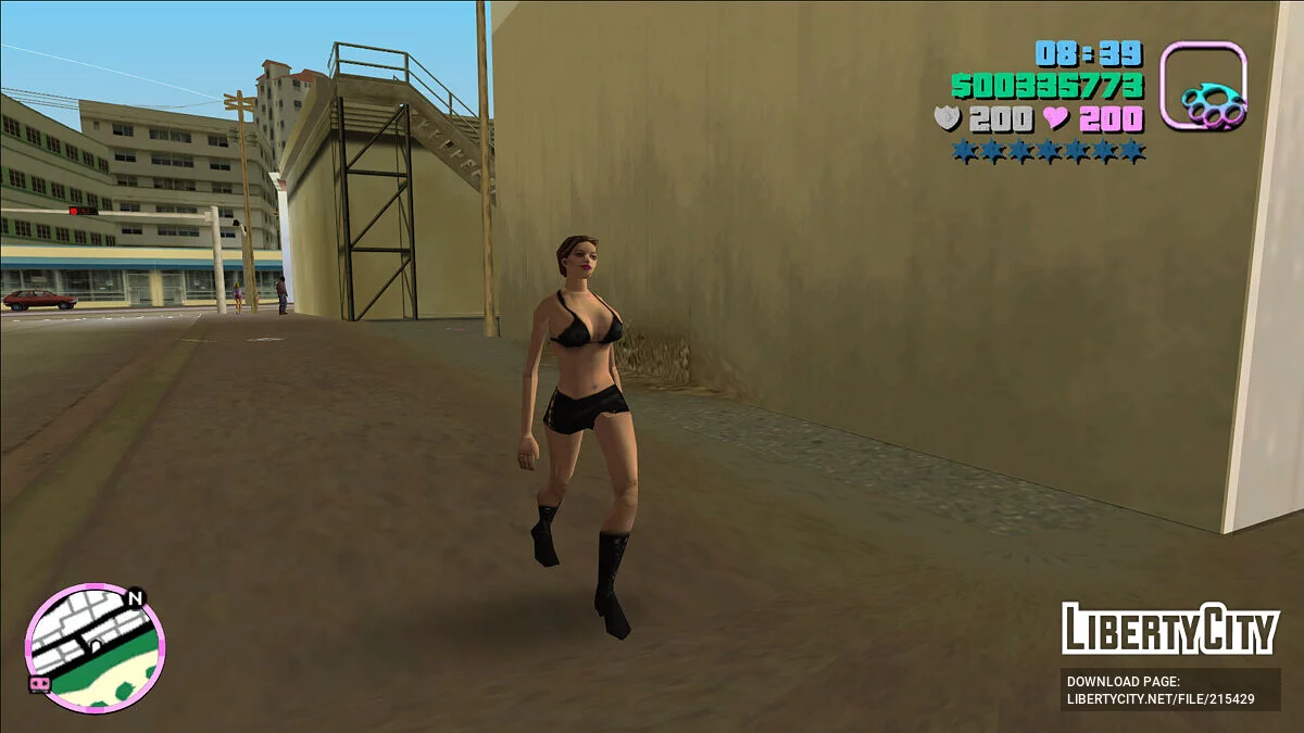 Huge Female Breasts from Vice City VHS Edition / GTA Vice City
