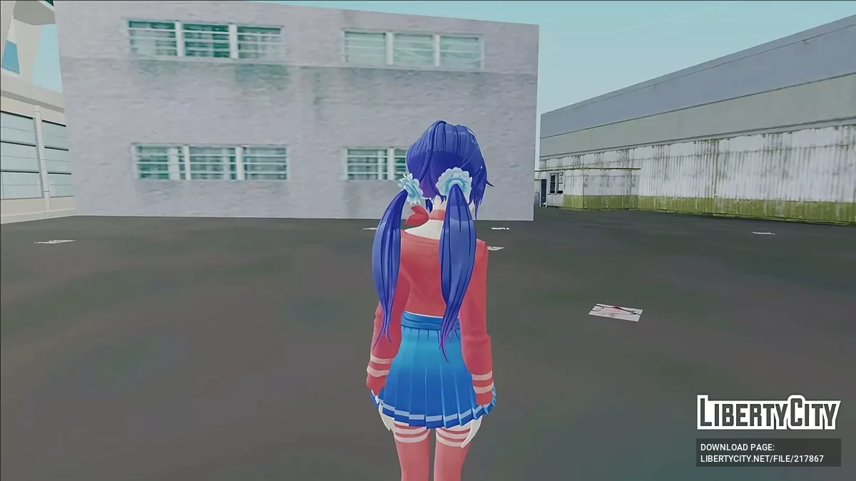 Mita from MiSide / GTA Vice City