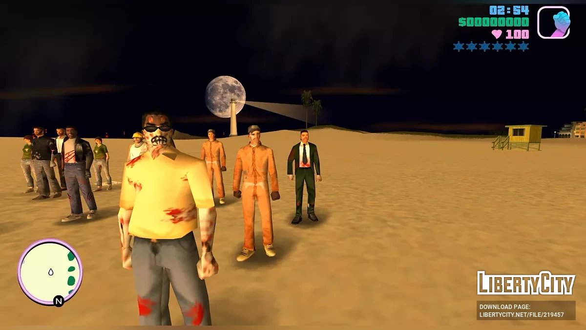 Modelos de peatones de Armageddon Mod / GTA Vice City