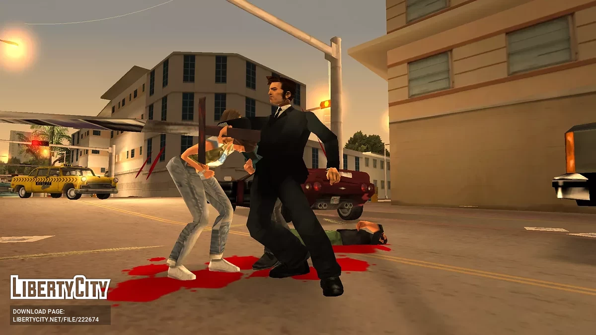 Клод у костюмі / GTA Vice City