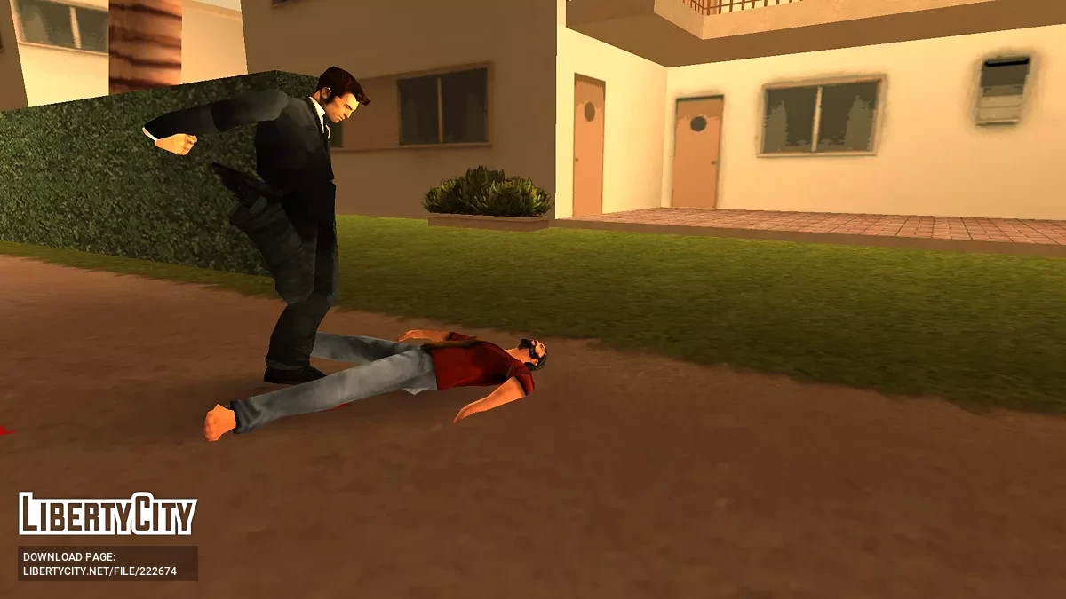 Клод у костюмі / GTA Vice City