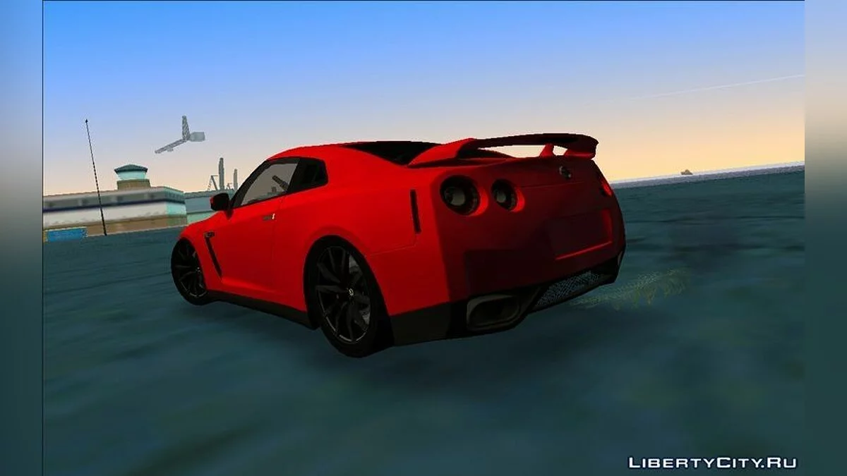 Nissan GTR R35 Black Edition / GTA Vice City