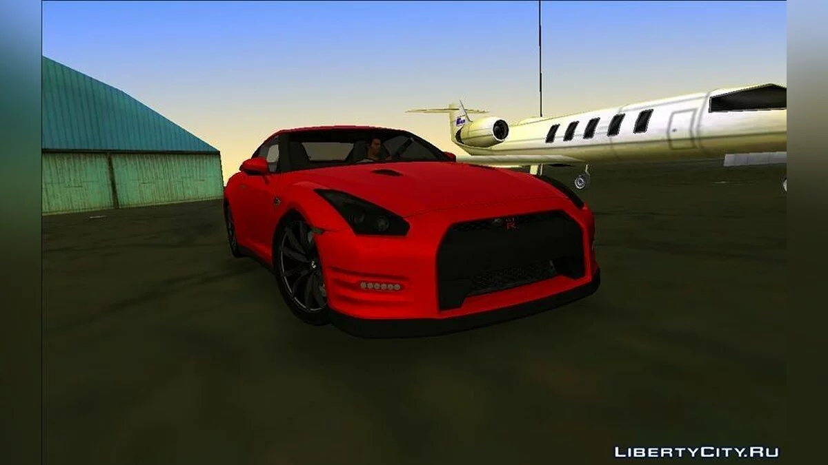 Nissan GTR R35 Black Edition / GTA Vice City